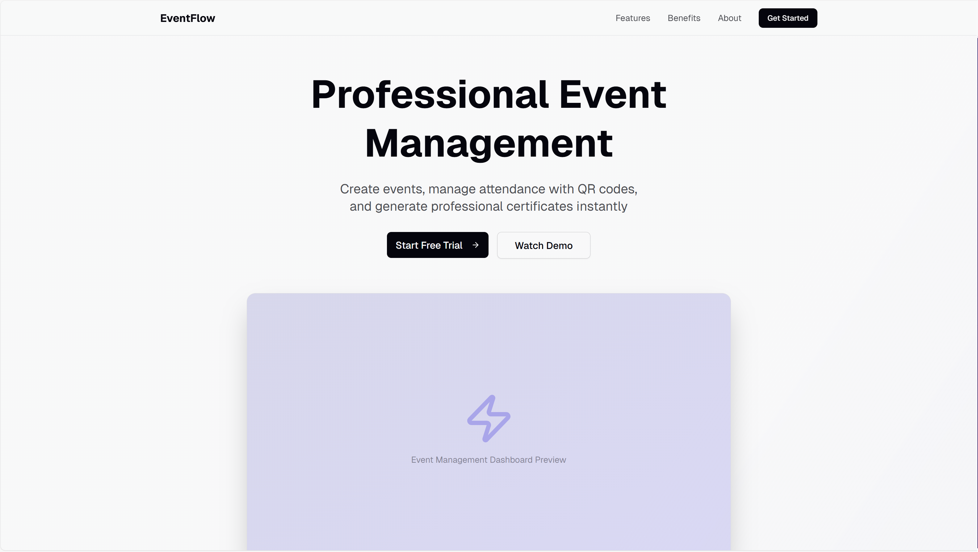 EventFlow - Event Management
